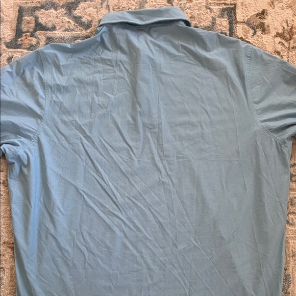 Men's Blue Polo Shirt - Picture 4 of 4